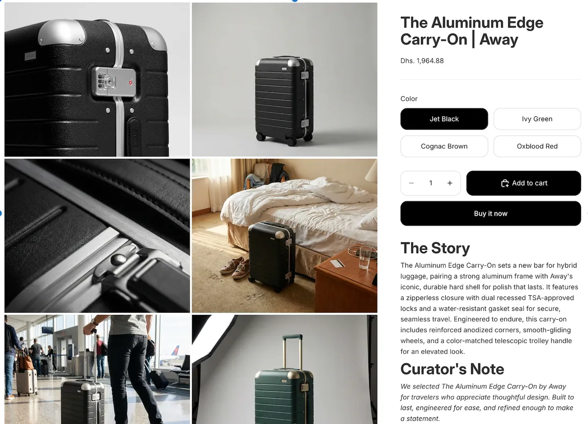 AI-Generated Product Photos